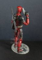 Deadpool (Deadpool) Custom Action Figure [Back Details]