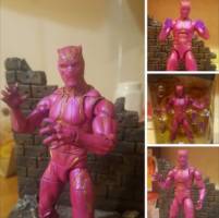 Pink panther (Black Panther variant) (Avengers) Custom Action Figure