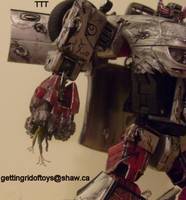 Battle Damage Silverstreak (Transformers - Alternators) Custom Action Figure