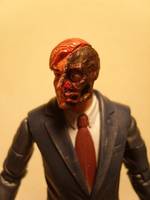 Dark Knight Two Face Harvey Dent (Batman - Movie Style) Custom Action Figure