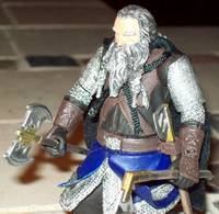Gimli in Latter Years (Lord of the Rings) Custom Action Figure