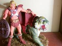 He-man and battlecat (Masters of the Universe) Custom Action Figure