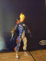 Flame-On Johnny Storm (Fantastic Four) Custom Action Figure