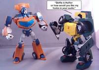 TFA Huffer (Transformers - Animated) Custom Action Figure