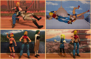Blue Mary (King of Fighters) Custom Action Figure