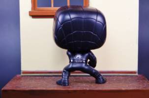 Symbiote Spider-Man (Black suit Funko Pop Vinyl figure) (Funko Pop!) Custom Miniature / Figurine