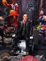 Professor X Charles Xavier (Marvel Legends) Custom Action Figure [groupshot with students]