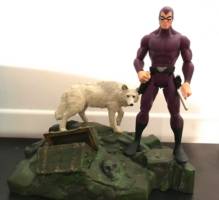 The Phantom (with Devil and base) (Spider-Man) Custom Action Figure