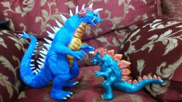 Super Geon from King of the Monsters 2 (SNK) Custom Action Figure