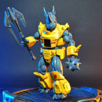 Battle Beasts Rocky Rhino (Masters of the Universe) Custom Action Figure