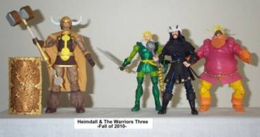 The Warriors Three (Marvel Legends) Custom Action Figure [Hiemdall And The Warriors Three Box Set]