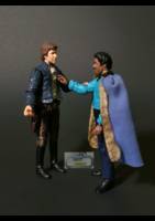 3.75" Extra Articulated ESB Lando & Cape Fix (Star Wars) Custom Action Figure
