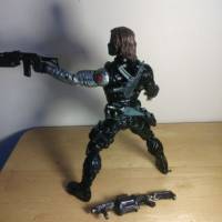 Winter Soldier (Movie Version) (Marvel Legends) Custom Action Figure [Back]