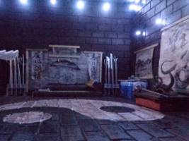 TMNT Turtle Lair (Teenage Mutant Ninja Turtles) Custom Diorama / Playset