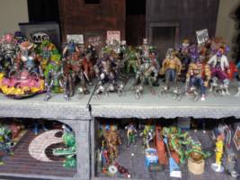 TMNT Turtle Lair (Teenage Mutant Ninja Turtles) Custom Diorama / Playset