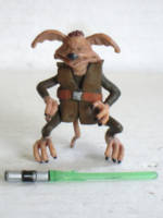 Notorius Peck - Kowakian Monkey Lizard Jedi (Star Wars) Custom Action Figure [Front View]