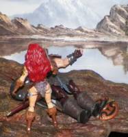 Red Sonja (Marvel Legends) Custom Action Figure