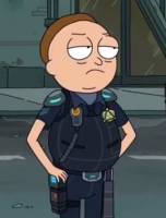 Morty Cop V.3 (Mega Bloks) Custom Miniature / Figurine