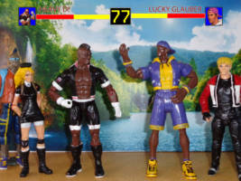 Lucky Glauber (King of Fighters) Custom Action Figure