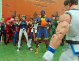 Lucky Glauber (King of Fighters) Custom Action Figure [Here comes a new challenger]