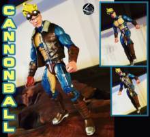 Cannonball (Marvel Legends) Custom Action Figure