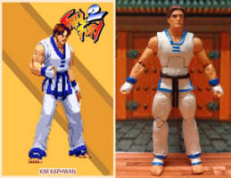 Kim Kaphwan (Fatal Fury) Custom Action Figure