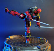 Deadpool (Armored) (Marvel Legends) Custom Action Figure