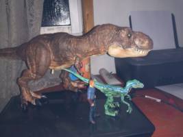 Jurassic Wold Blue (Jurassic Park) Custom Miniature / Figurine