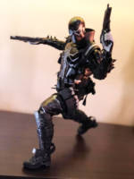 Agent Venom ( with detachable Symbiote Arms ) (Venom) Custom Action Figure