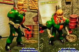 Baby Commando "Captain Commando" (Capcom) Custom Action Figure