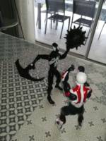 Weaponised black spiderman (Marvel Legends) Custom Action Figure