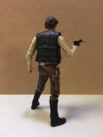 Endor Han Solo (Star Wars) Custom Action Figure [Back View]