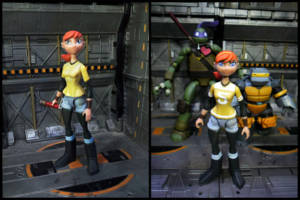April O'Neil (Teenage Mutant Ninja Turtles) Custom Action Figure