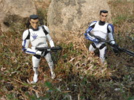 Echo and Fives (Star Wars) Custom Action Figure