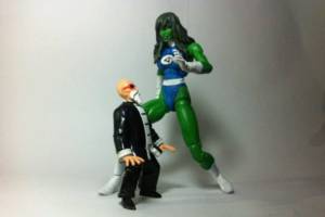 She Hulk Fantastic Four (Marvel Legends) Custom Action Figure