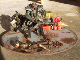 Fallout (Marvel Universe) Custom Diorama / Playset