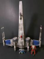 3.75" Weathered Blue Resistance X-Wing Fighter (Star Wars) Custom Vehicle