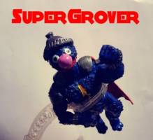 Super Grover (Marvel) Custom Action Figure