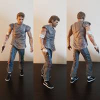 Kyle Reese shirt flirt (Terminator) Custom Action Figure