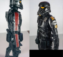 Death Trooper (Carnage Motif) (Borderlands) Custom Action Figure