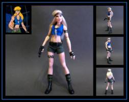 Natalie Poole (90's cartoon style) (Action Man) Custom Action Figure