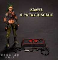 Zanya (G.I. Joe) Custom Action Figure