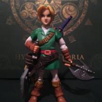Custom weapons and holster for Link from Legend of Zelda. (Nintendo) Custom Action Figure