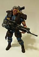 Cable (Version II) Alternate Young Cable Head (X-Men) Custom Action Figure