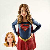 Supergirl (face repaint) (DC Direct) Custom Action Figure