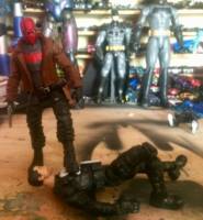 Red hood (Batman - Arkham Knight) Custom Action Figure