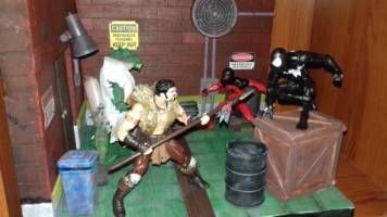 Warehouse Diorama 1/12 scale (Marvel Legends) (Marvel Legends) Custom Diorama / Playset