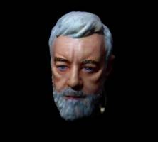 Star wars Black series 6" Old Ben Obi Wan Kenobi head (Star Wars) Custom Action Figure