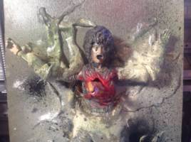 Aliens chest bursted woman (Aliens) Custom Diorama / Playset