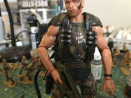Colonel Dutch, colonial marine (Aliens) Custom Action Figure